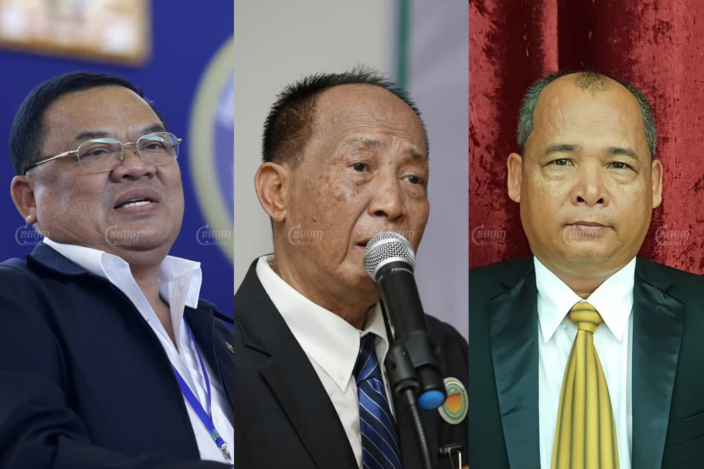 Minor party presidents Nhek Bun Chhay, Mam Sonando and Kem Rithisith have formed a pre-election coalition ahead of the 2022 and 2023 elections.