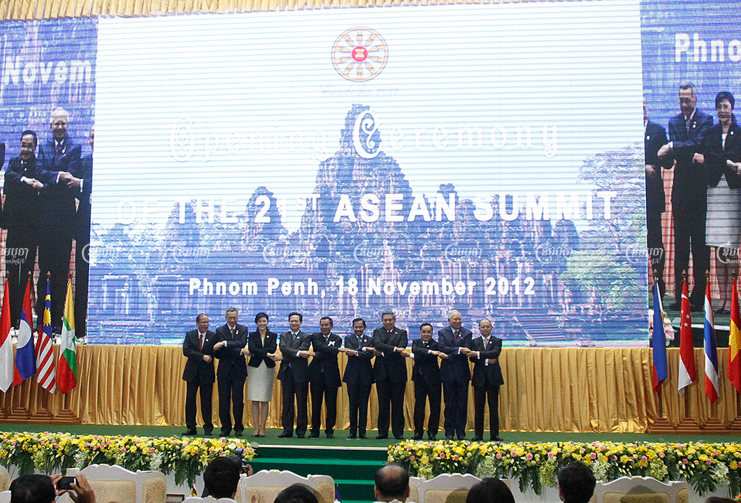 Asean Summit in Phnom Penh, November 18, 2012. CamboJA/ Pring Samrang