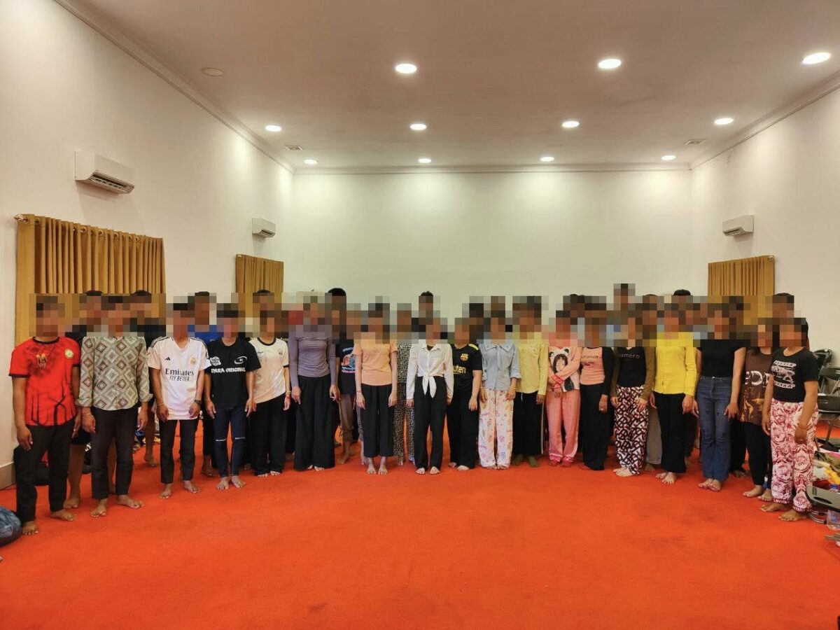 National Police and Prey Veng provincial police crackdown illegal loan operations with high interest in the province this week. (A photo post on Facebook of police chief Chhoeun Bunchhorn)